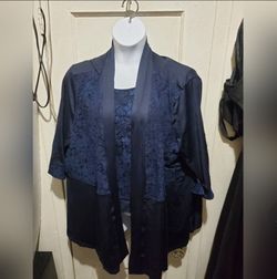 Womens 3pcs Set Cardigan Size 5X 