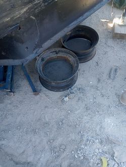 Trailer rims believe 14.5