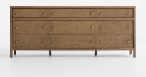 Keane Solid Driftwood Dresser 84”