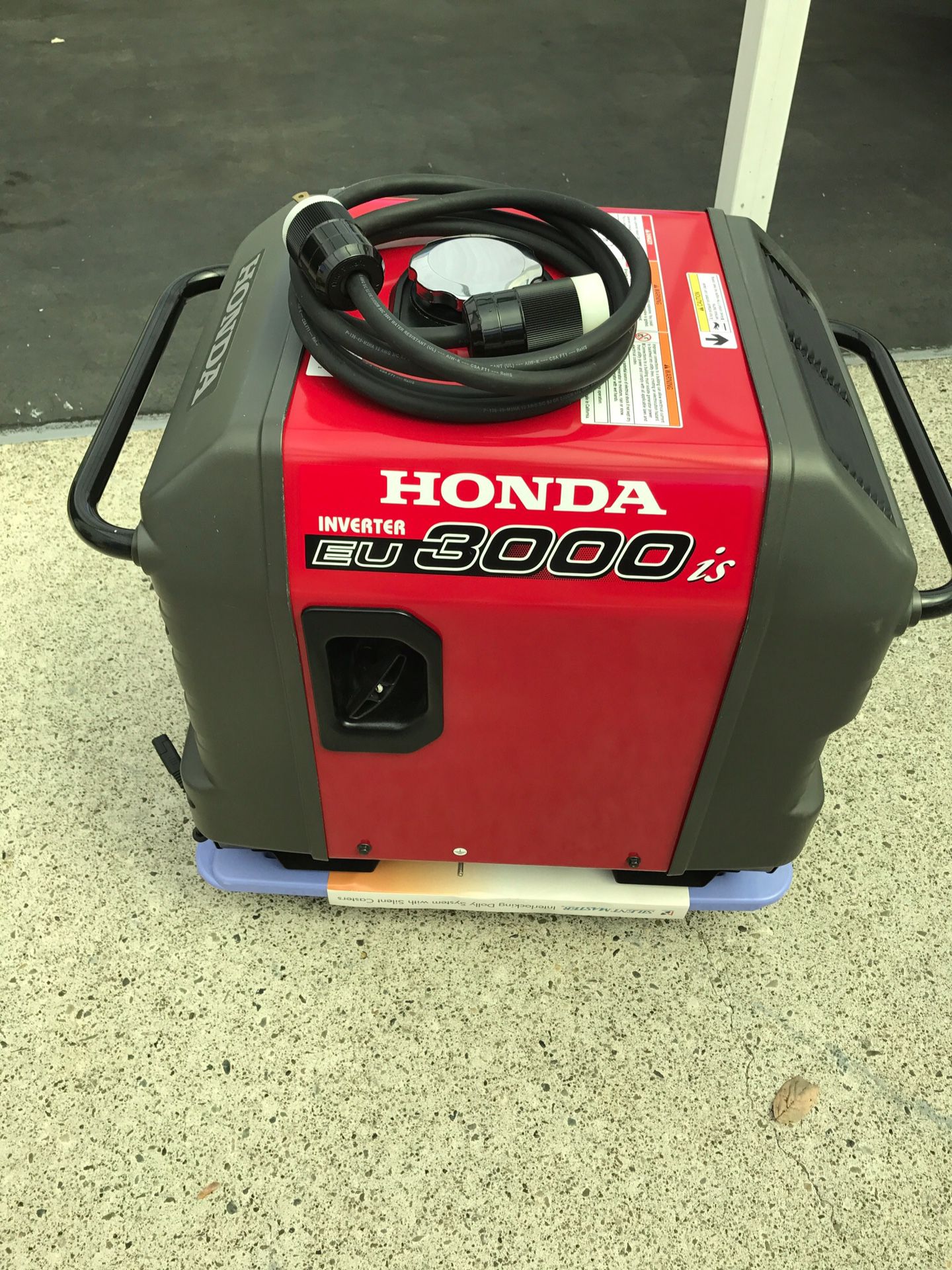 Honda Generator. EU 3000is $1450