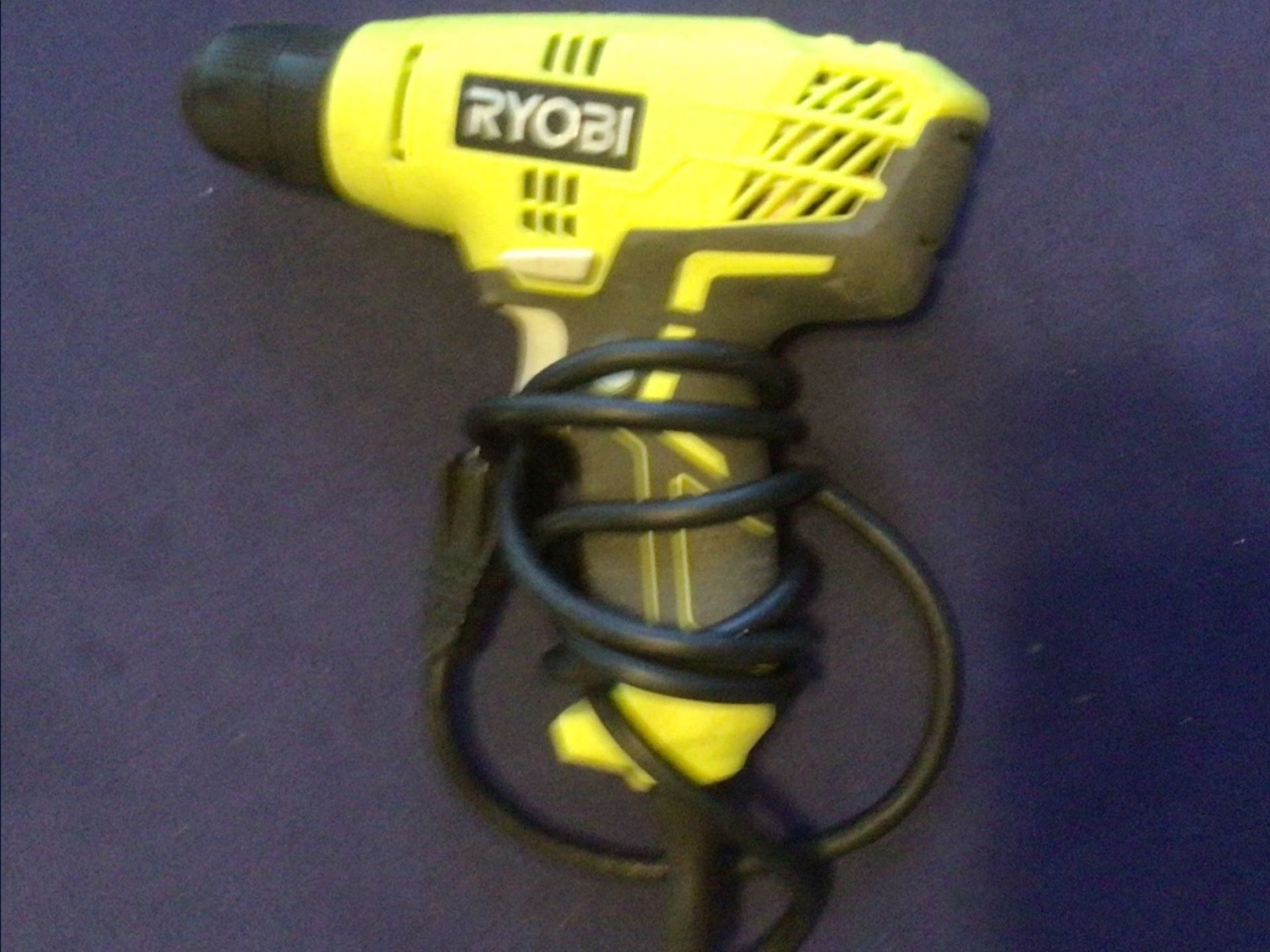 Ryobi D43 5.5 Amp 3/8 Inch 1,600 RPM Variable Speed Trigger Corded Power Drill