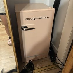 Pink Frigidaire Mini Fridge w/ Freezer