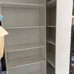 White Bookcases