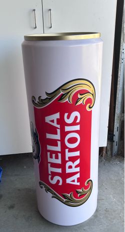 Oversized Stella Artois Beer Can