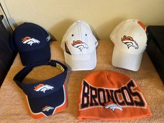 NFL Denver Broncos Sports Specialties Starter Nike Reebok Hat And Visor Bundle