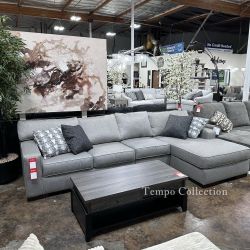 Living Room Set Sectional Couch, Easy Care Fabric