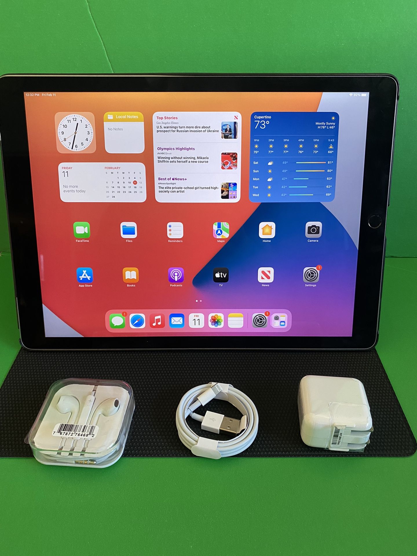 128GB Apple IPad Pro 12.9” (Retina /IOS 15) WiFi + cellular (T Mobile / AT&T/ Verizon / LTE) with Accesories (Apple pencil supported),All Products : American Fashion Style Bags On Sale