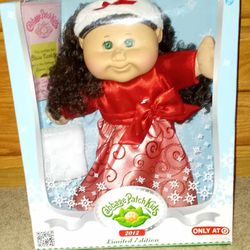 NEW Christmas Cabbage Patch doll collectible, vintage 2012, special edition PRICE IS FIRM