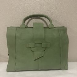 Green Leather Bag