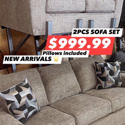 2pcs sofa set
