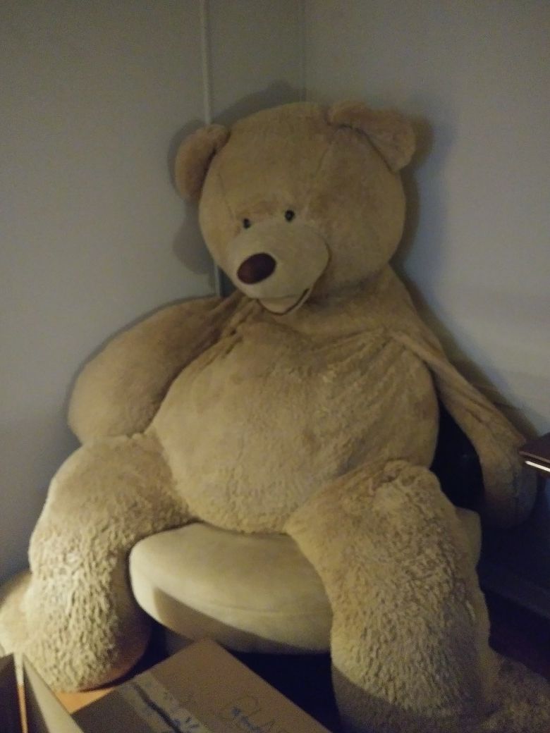 Life size teddy bear