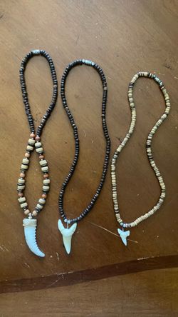 Shark Tooth Necklaces