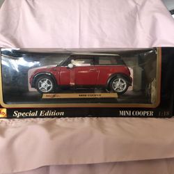 Collectibles Toy Mini Cooper Scale 1:18