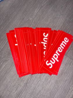 Supreme Box Logo Stickers Lot