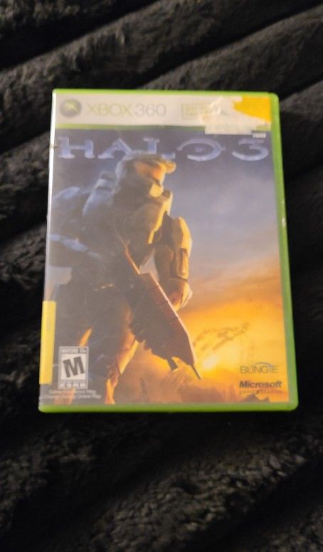 Halo 3 Microsoft Xbox 360, 2007, Complete in Box with Poster and Manual, Working