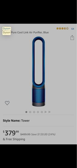 Dyson Pure Cool Link Tower Air Purifier Blue