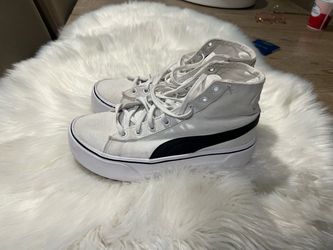 Puma High-Top Canvas Sneakers