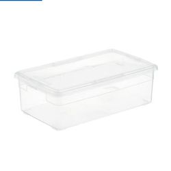 Container Store Clear Shoe Box