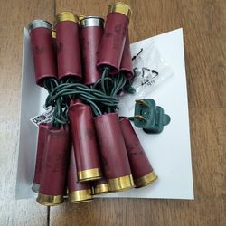 Shotgun Shell Christmas Lights