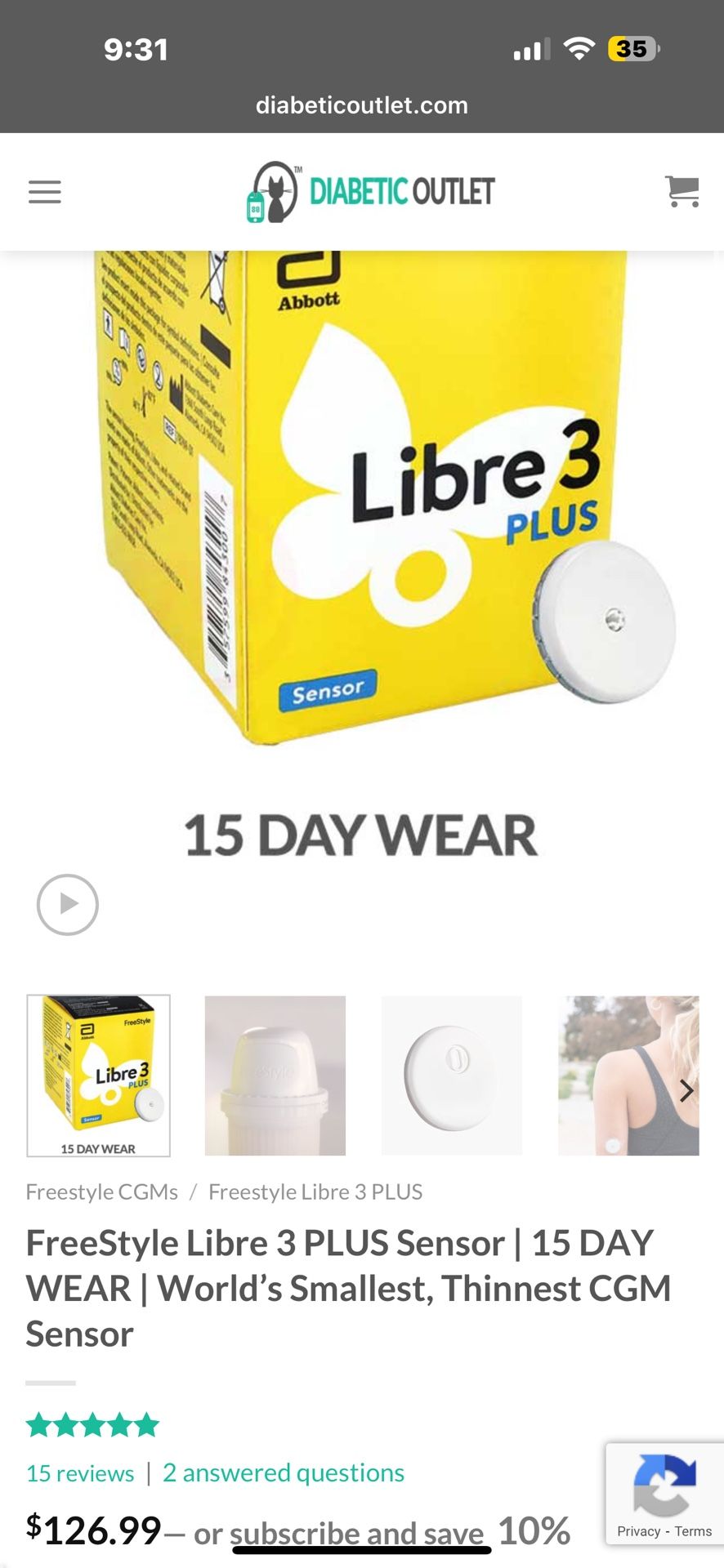 Have This Set Of Freestyle Libre Plus3 Sensors They Sell For 129 Each Letting The Both Go For $100