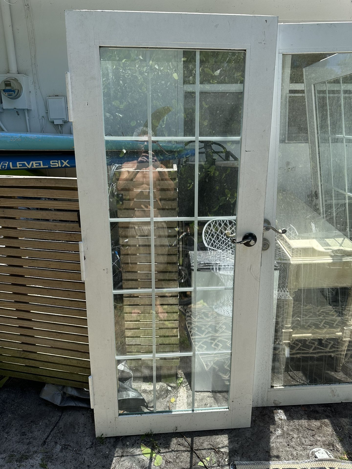 3 Solid Impact Glass Outdoor Doors