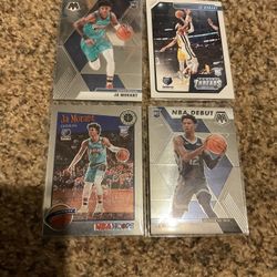 4 Ja Morant 2019 Rookie Basketball Cards Memphis Grizzlies Superstar 