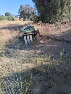 Bobcat with dumpster