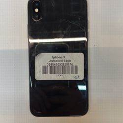 iPhone X Unlocked 64GB