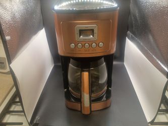 Cuisinart DCC-3200CP 14-Cup Glass Carafe Coffee Maker - Copper (Used)