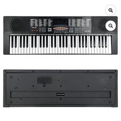 61. Key. Keyboard with headphones and microphone (no stand.