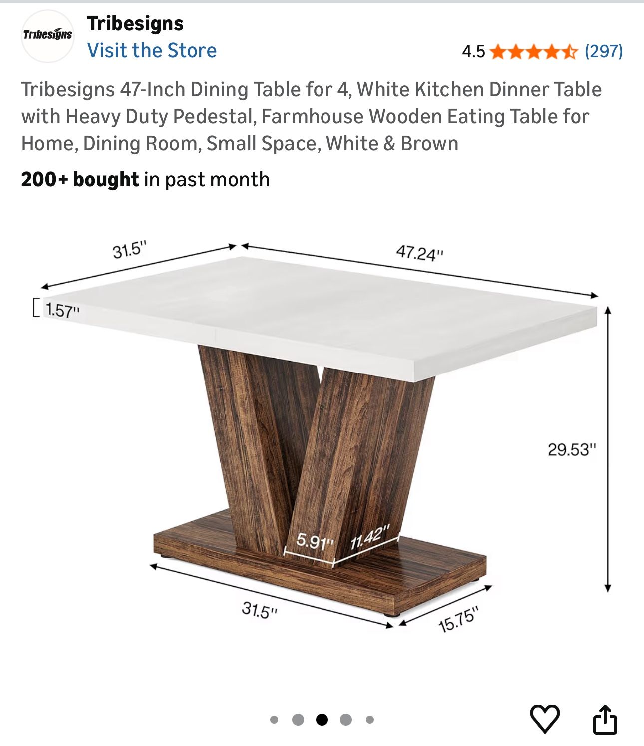 Dining Table (pls read description)