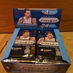 2023-24 Panini Prizm NBA Basketball 24-PACK RETAIL BOX NEW QTY IN 🖐️ 