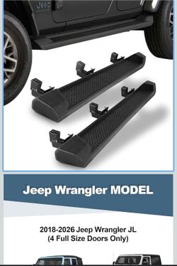 2018-26 jeep side steps