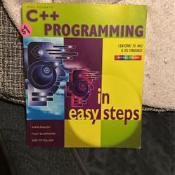 C++ Programming In Easy Steps
