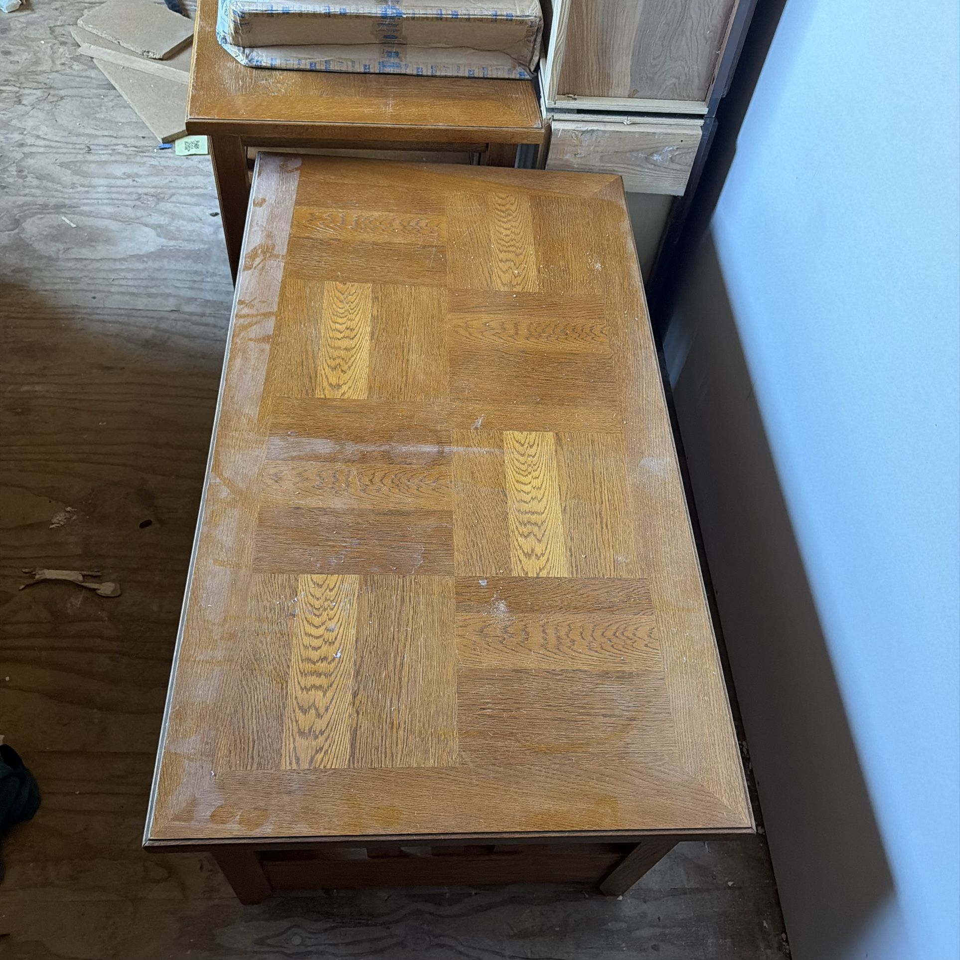 Vintage Wood Coffee Table
