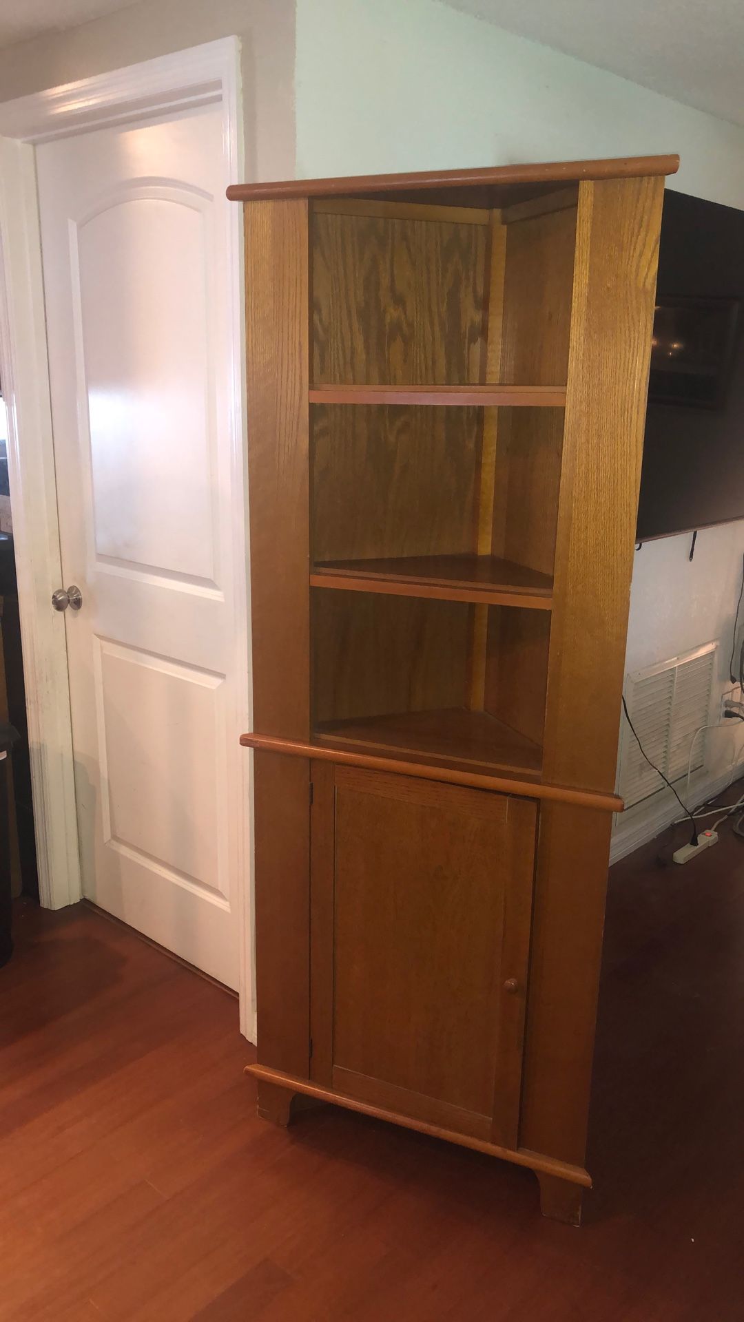 Corner Shelf Cabinet