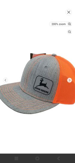 John Deere Mens' Blaze Rubber Patch Hat/Cap - LP73367