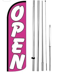15’ Open Sign