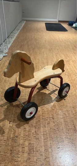 Radio Flyer Rolling Pony Riding Toy