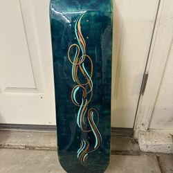Wall Art Pinstripe Skateboard 