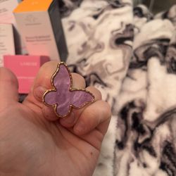 Purple “Palette” Ring for Nails or Makeup - or whatever you please