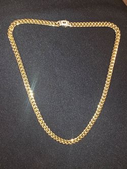 14k cuban link 24 inch