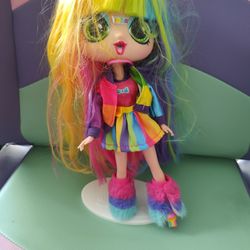 Decora Fashion Girl 10" Doll Rainbow Hair