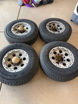 4 Ford F-250 8-Lug Wheels & Tires – 16” – $200 OBO