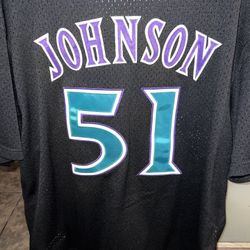 ARIZONA DIAMONDBACK BASEBALL JERSEY JOHNSON51