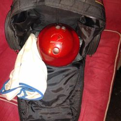 Bowling Ball With Bag
