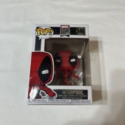 Funko Pop! Marvel Deadpool #546 – 80 Years Anniversary – Box Damage