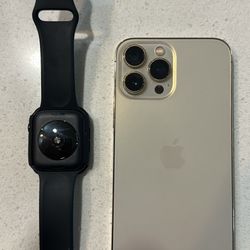 iPhone And Apple Watch  