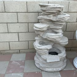 New Water Fountain Made Out Of Cement Perfect Gift 