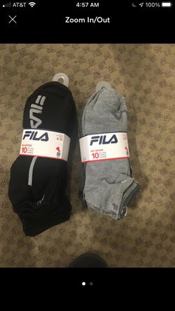 NWT FILA men’s socks 20 pairs bundle